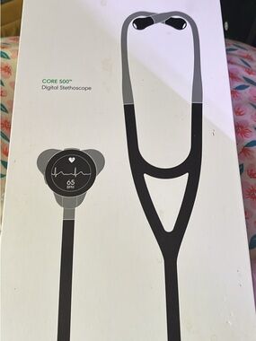 CORE 500 Digital Stethoscope - Black and Gray